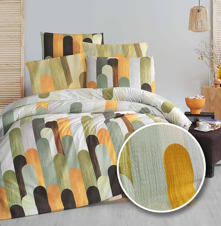 LENJERIE DE PAT CREPONATA 100% BUMBAC (CREP69)
