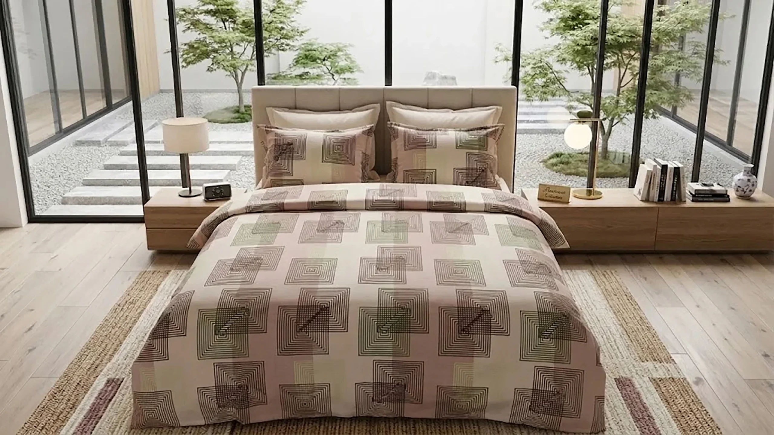 Lenjerie pat Ranforce 100% Cotton Pro (Cedar)