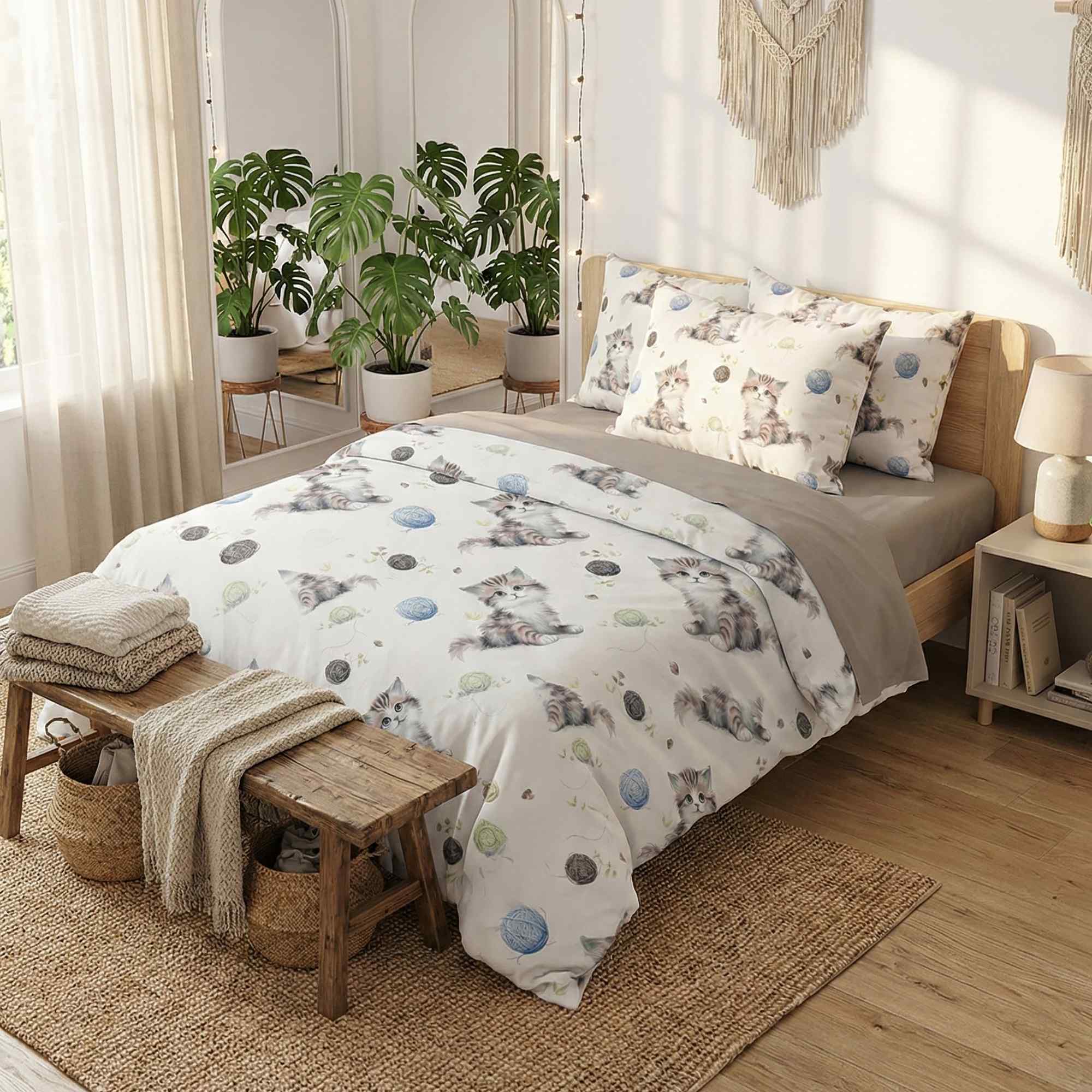 Lenjerie pat Ranforce 100% Cotton Pro (RCP13) miniatura 3