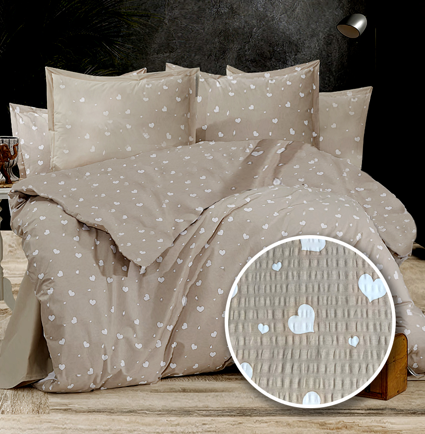 LENJERIE DE PAT CREPONATA 100% BUMBAC (CREP60)