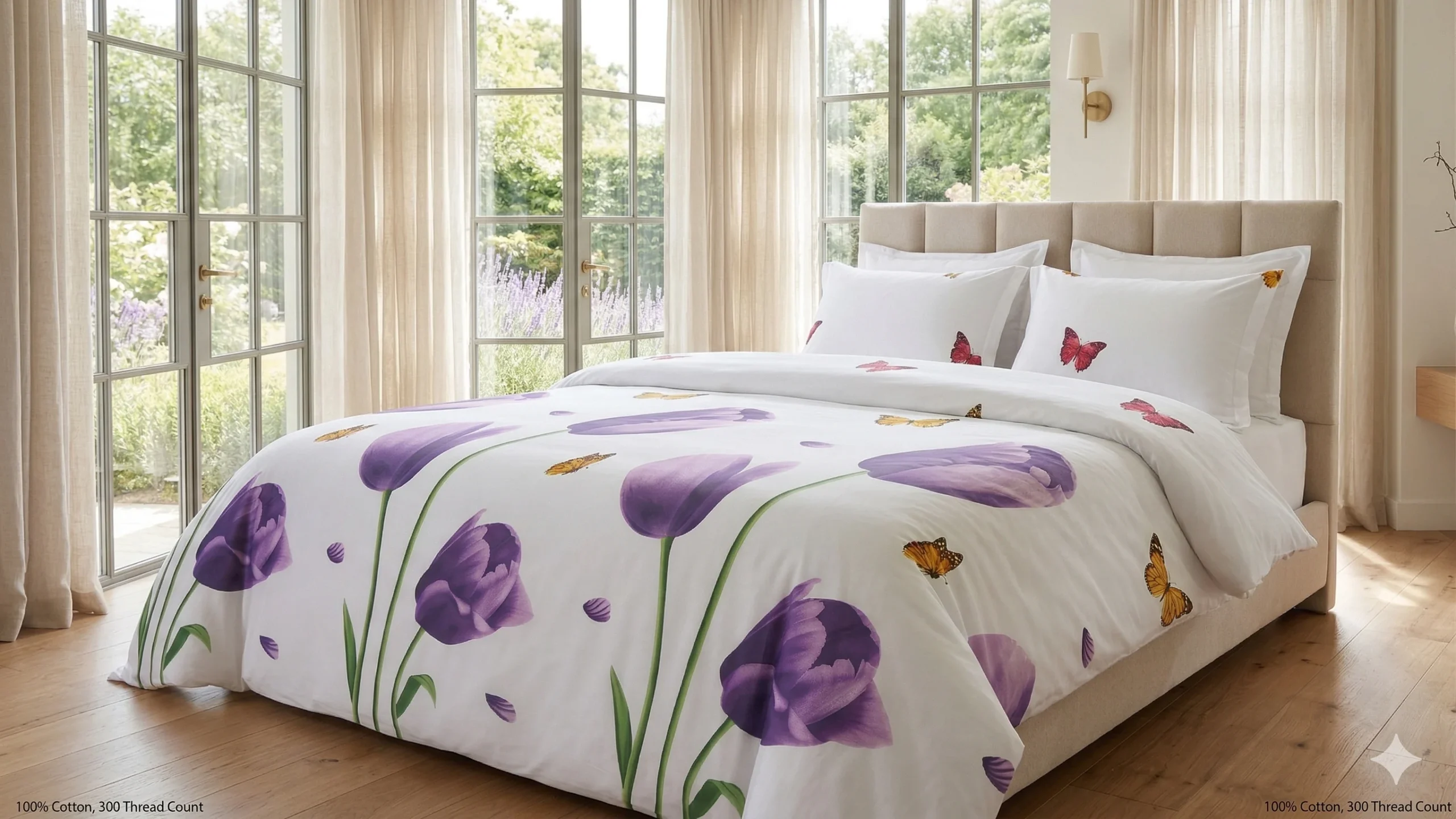 Lenjerie pat Ranforce 100% Cotton Pro (Etheria) miniatura 3