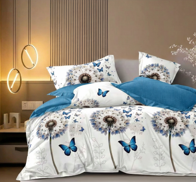 Lenjerie Finet 6 piese cu husă de pat pentru saltea de 160×200 și 180×200