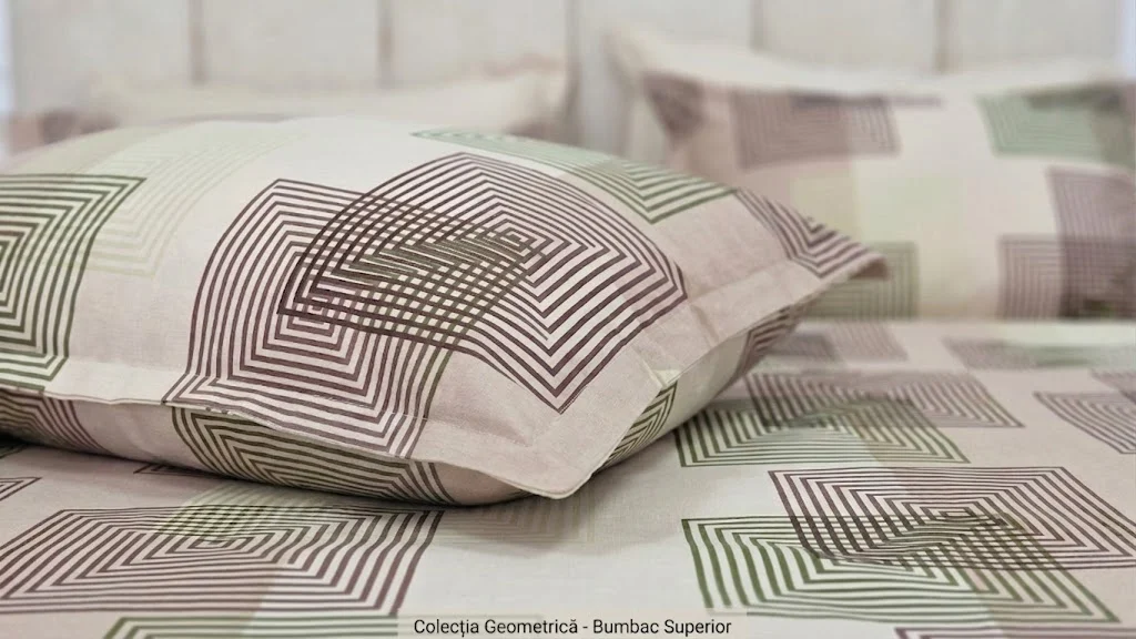 Lenjerie pat Ranforce 100% Cotton Pro (Cedar) miniatura 4
