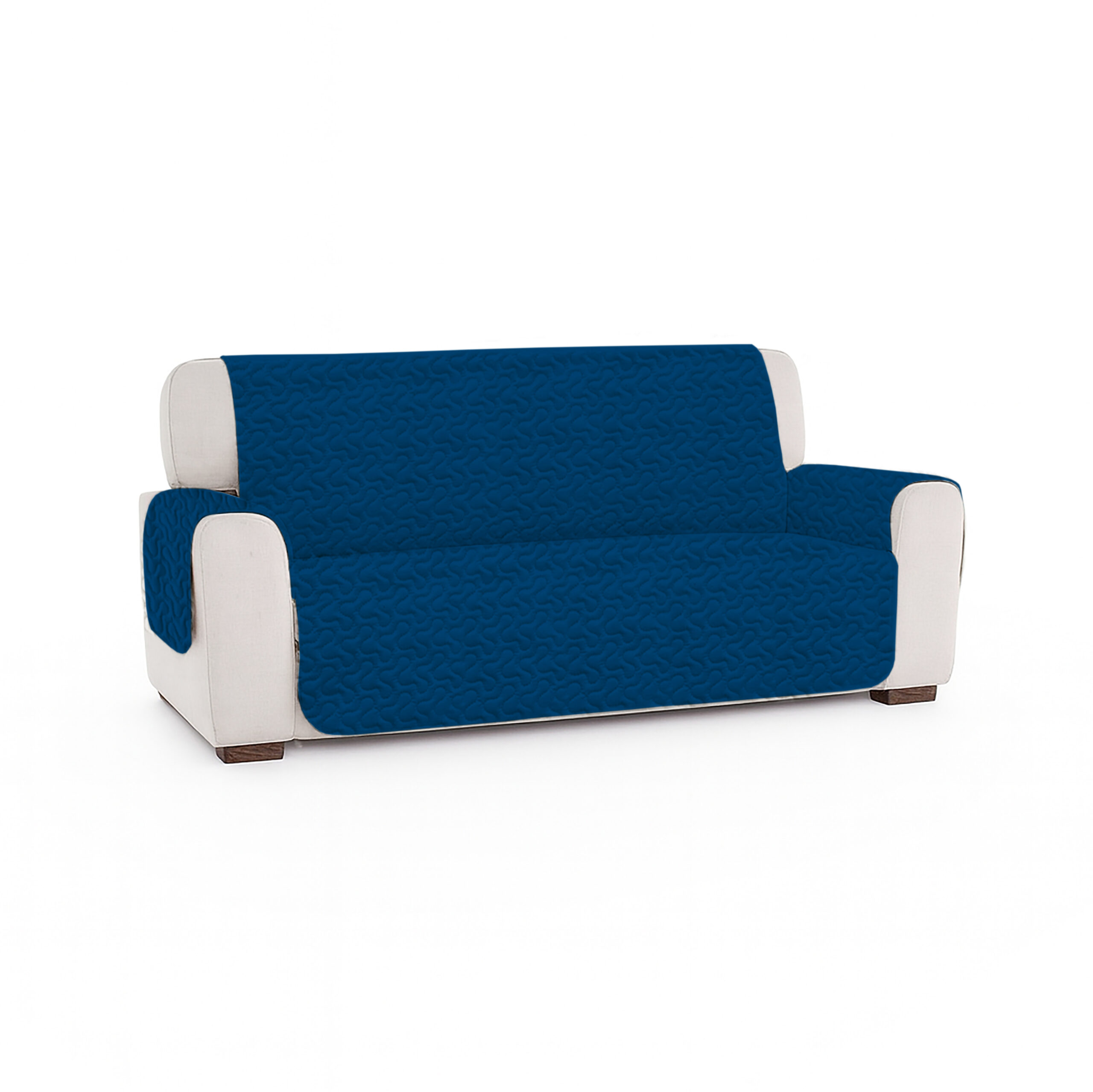 Cuvertură matlasată canapea 3 locuri două fețe – ROYAL BLUE