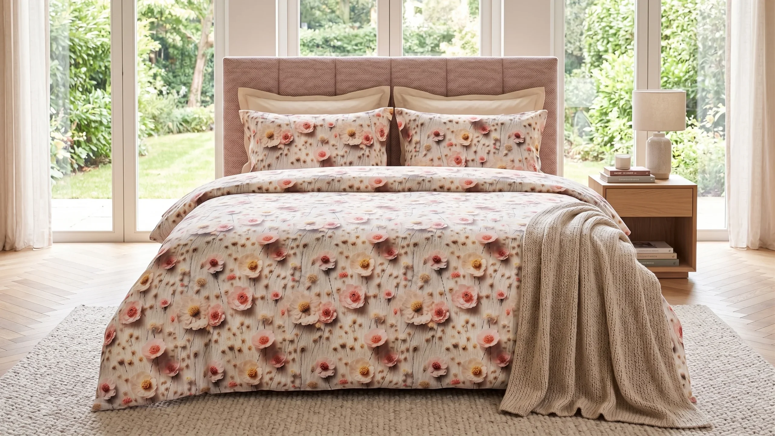 Lenjerie pat Ranforce 100% Cotton Pro (Amazonia Lush) miniatura 2