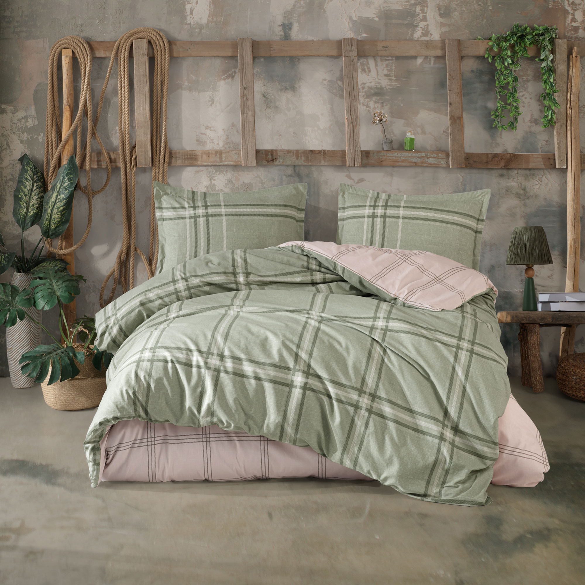 Lenjerie de pat ranforce Clasy king size (CAPELLA V1)