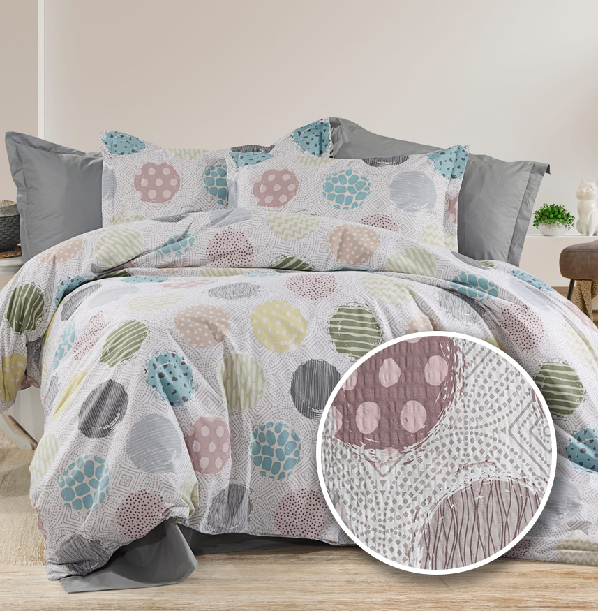 LENJERIE DE PAT CREPONATA 100% BUMBAC (CREP64)