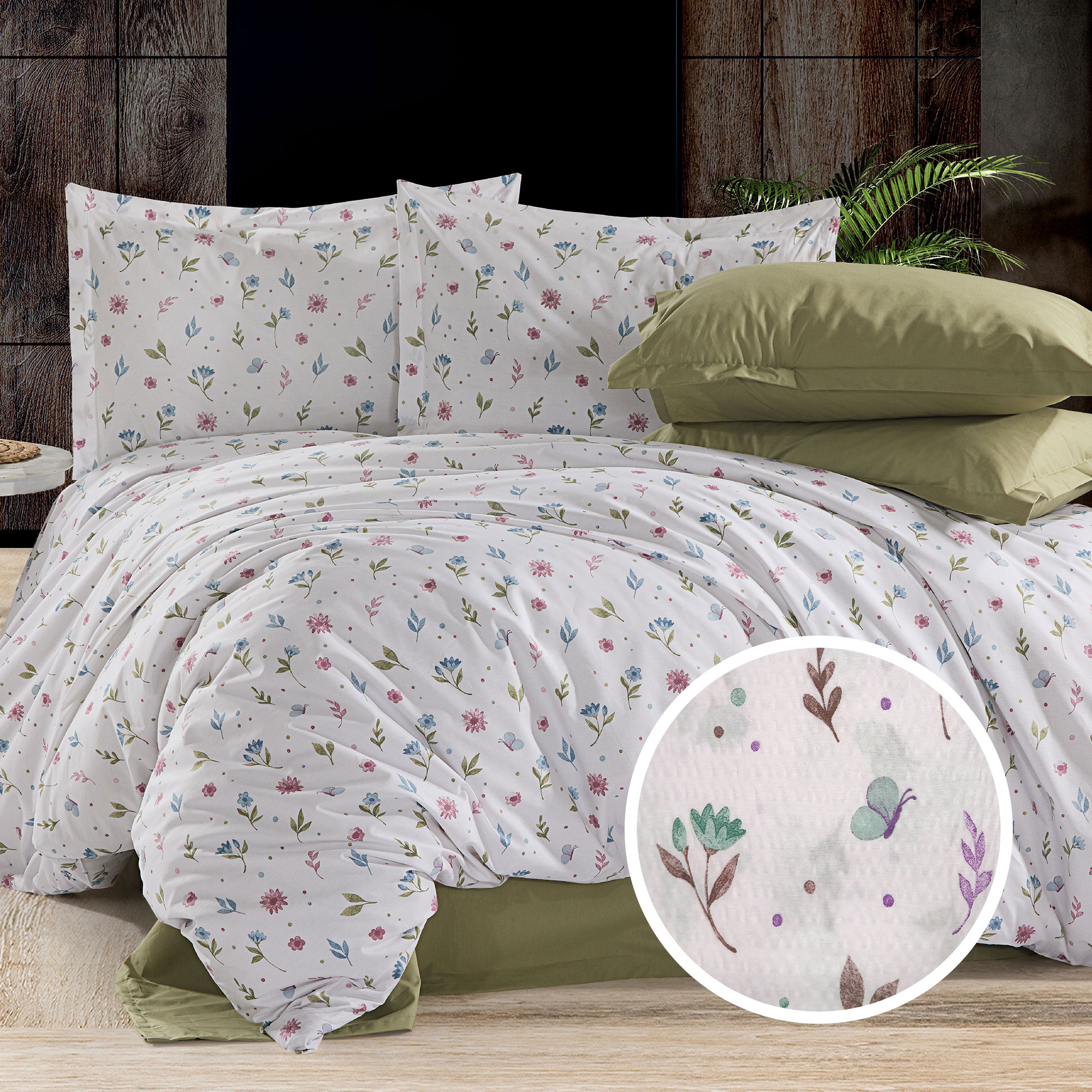 LENJERIE DE PAT CREPONATA 100% BUMBAC (CREP38)