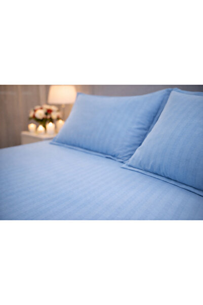 Elastic Bed Sheet 180x200 +25 cm for High Mattress, Set with 2 Pillowcases 55x80 cm miniatura 3