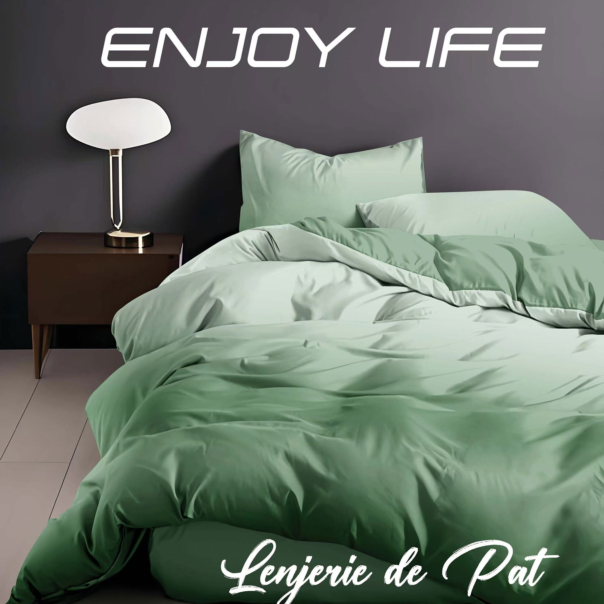 Lenjerie de pat Finet „Enjoy Life”