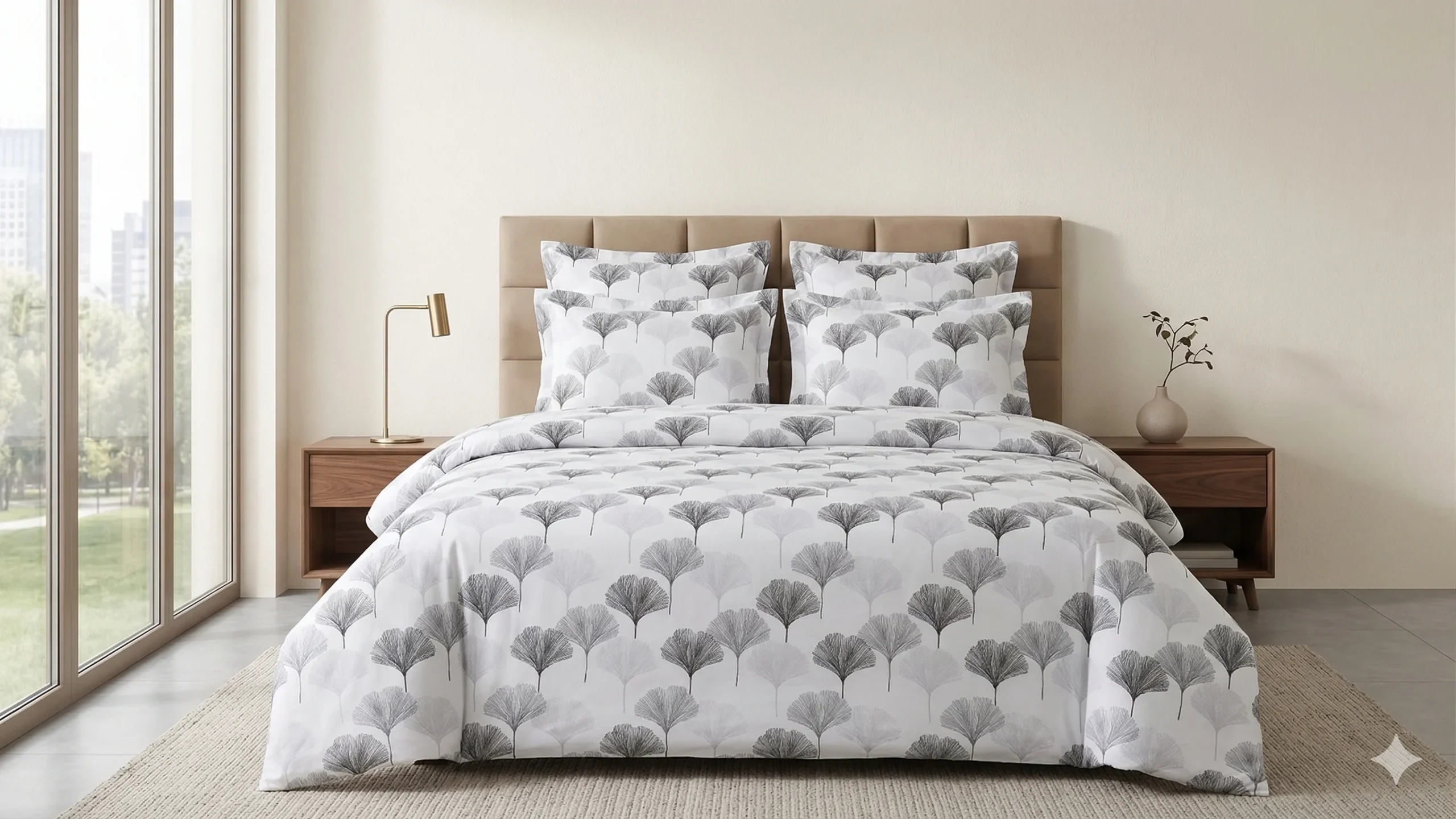 Lenjerie pat Ranforce 100% Cotton Pro (Satin Story)