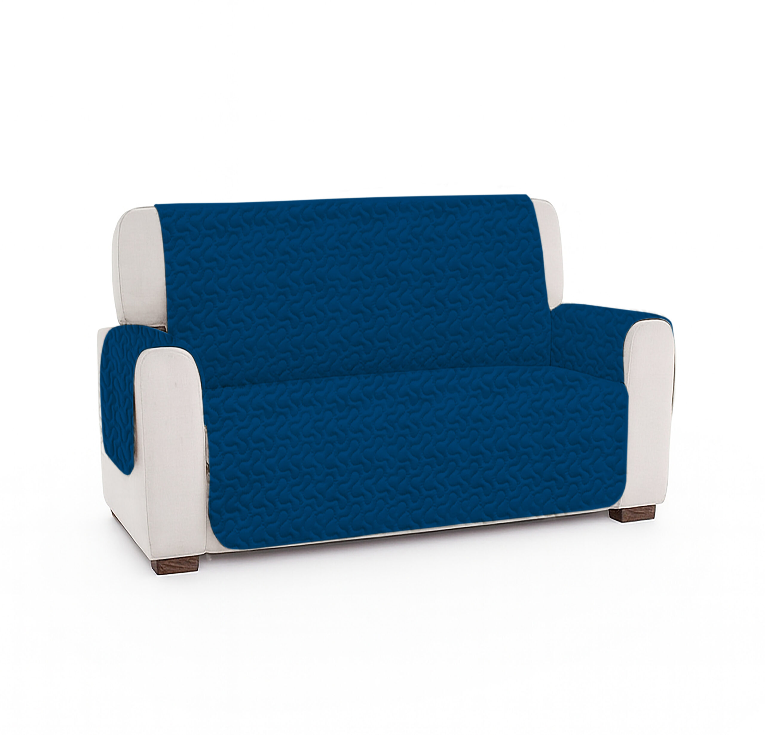 Cuvertura matlasata canapea 2 locuri doua fețe – ROYAL BLUE