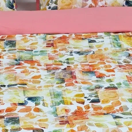 Lenjerie de pat Cotton Pro 100% bumbac – imprimare digitală (Peachora) miniatura 3