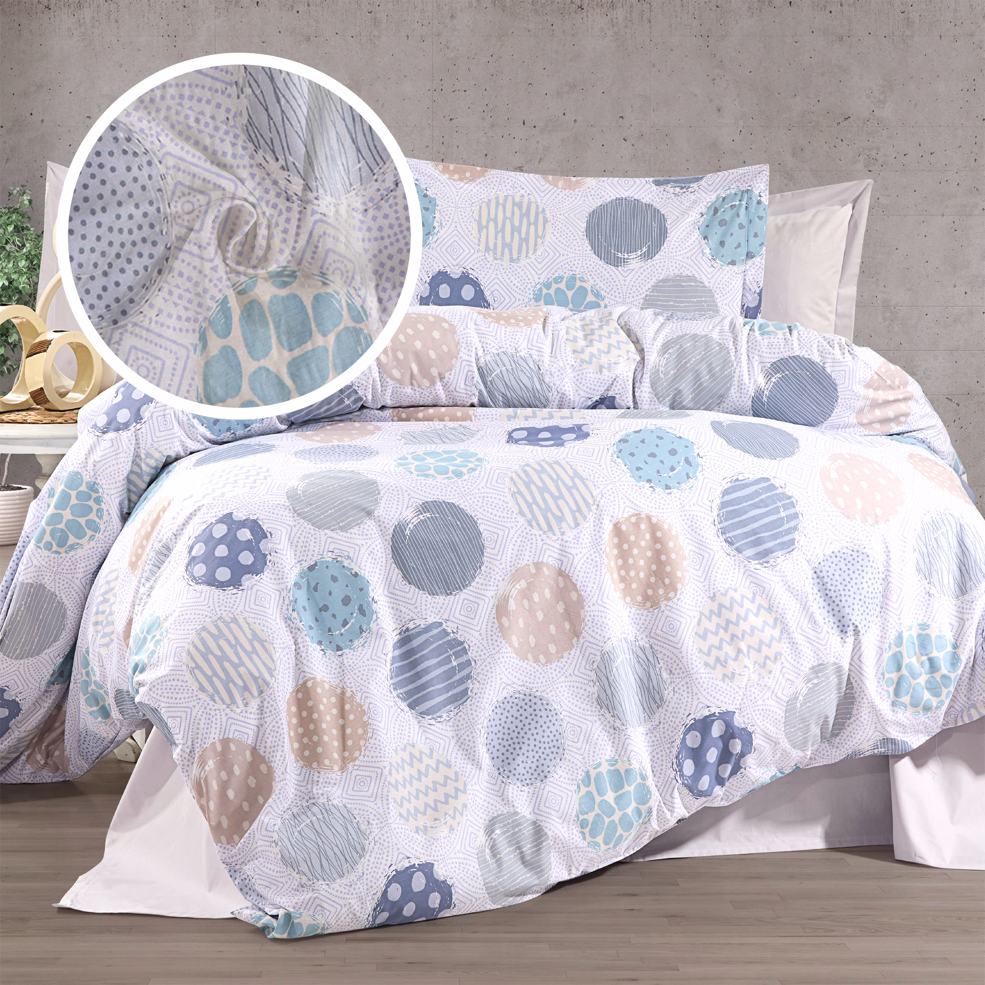 LENJERIE DE PAT CREPONATA 100% BUMBAC (CREP58)