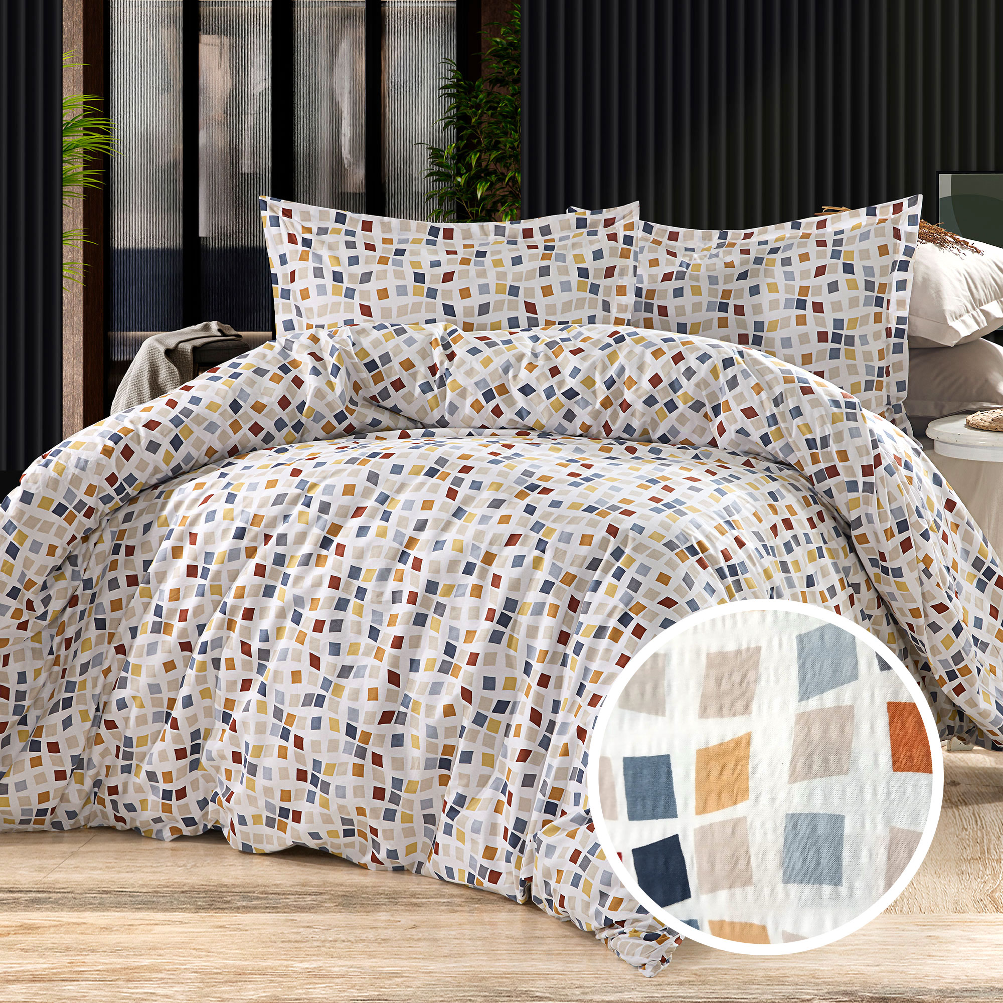 LENJERIE DE PAT CREPONATA 100% BUMBAC (CREP41)