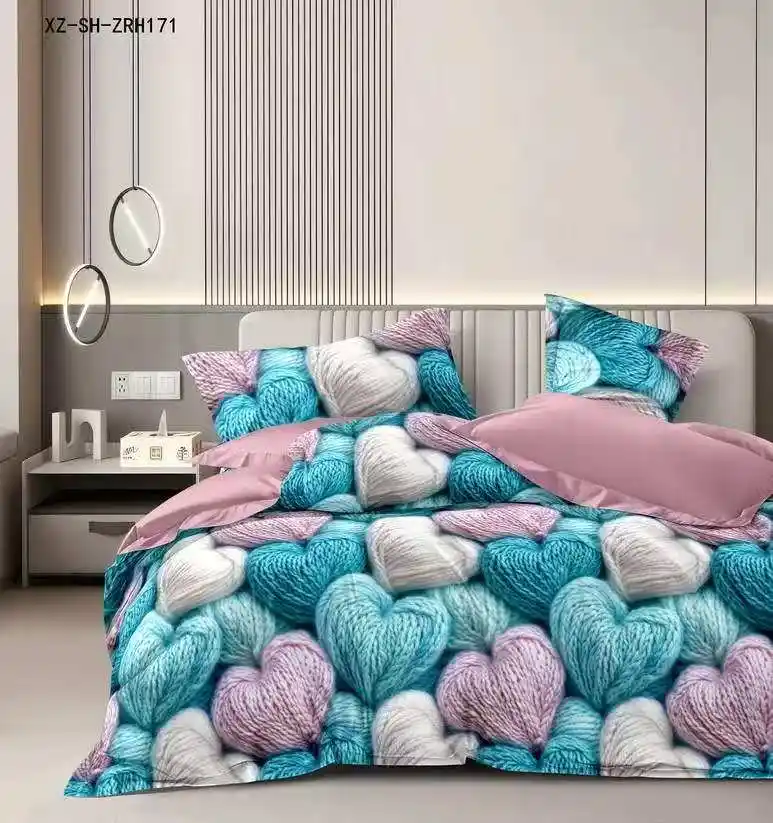 Lenjerie Finet 6 piese cu husă de pat pentru saltea de 160×200 și 180×200