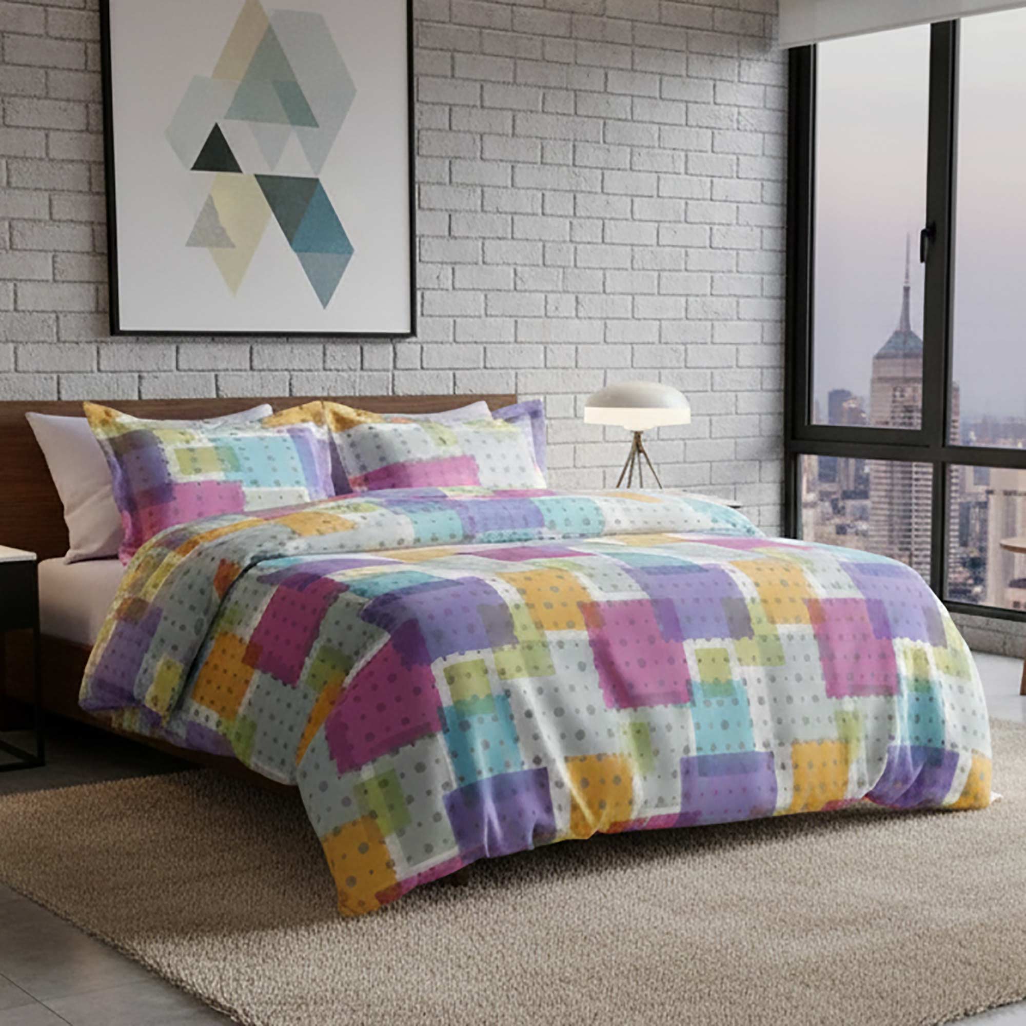 Lenjerie pat Ranforce 100% Cotton Pro (RCP42) miniatura 2