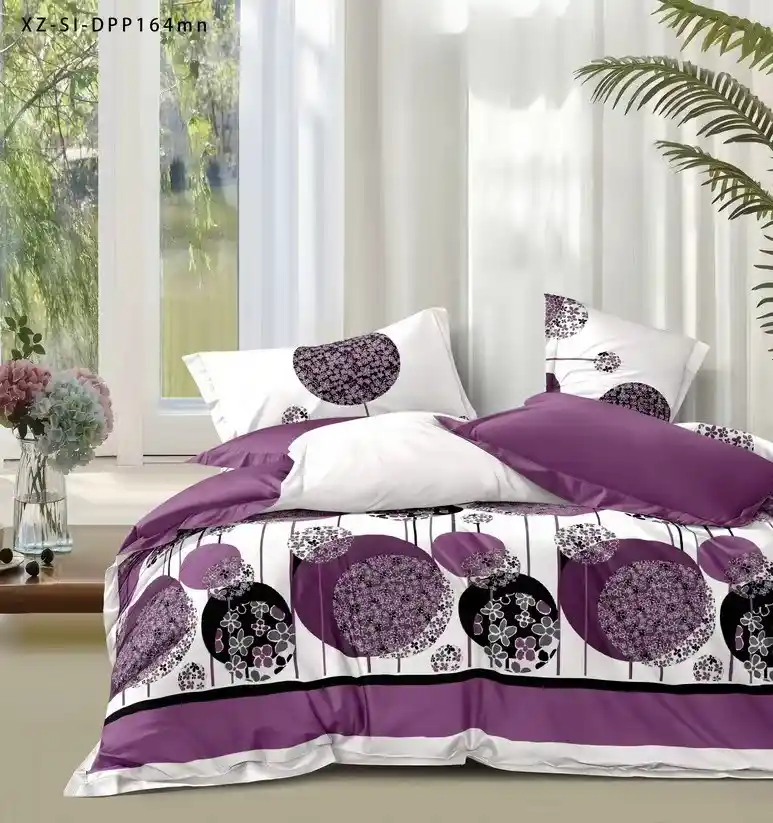 Lenjerie Finet 6 piese cu husă de pat pentru saltea de 160×200 și 180×200