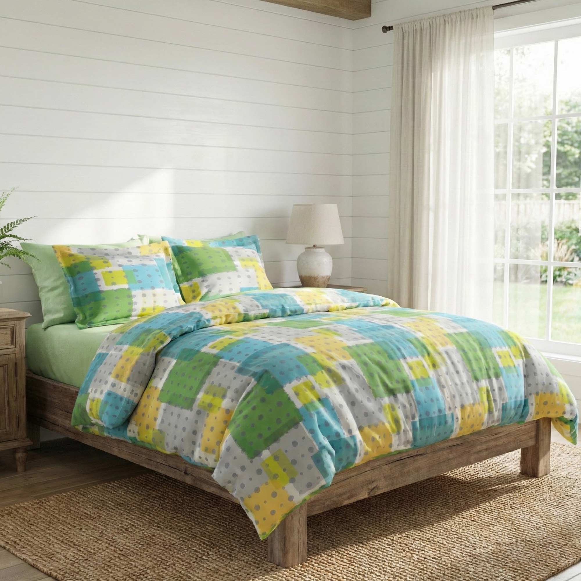 Lenjerie pat Ranforce 100% Cotton Pro (RCP41) miniatura 2